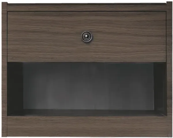 Streamdale Nightstand With Wireless Charging Station