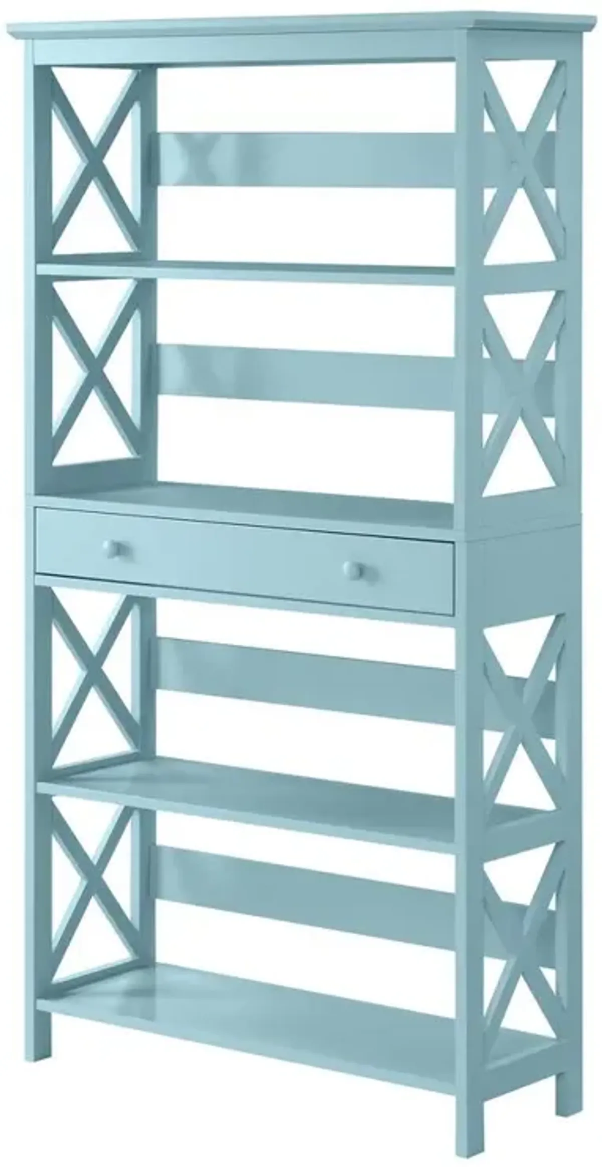 Convience Concept, Inc. Oxford 5 Tier Bookcase with Drawer