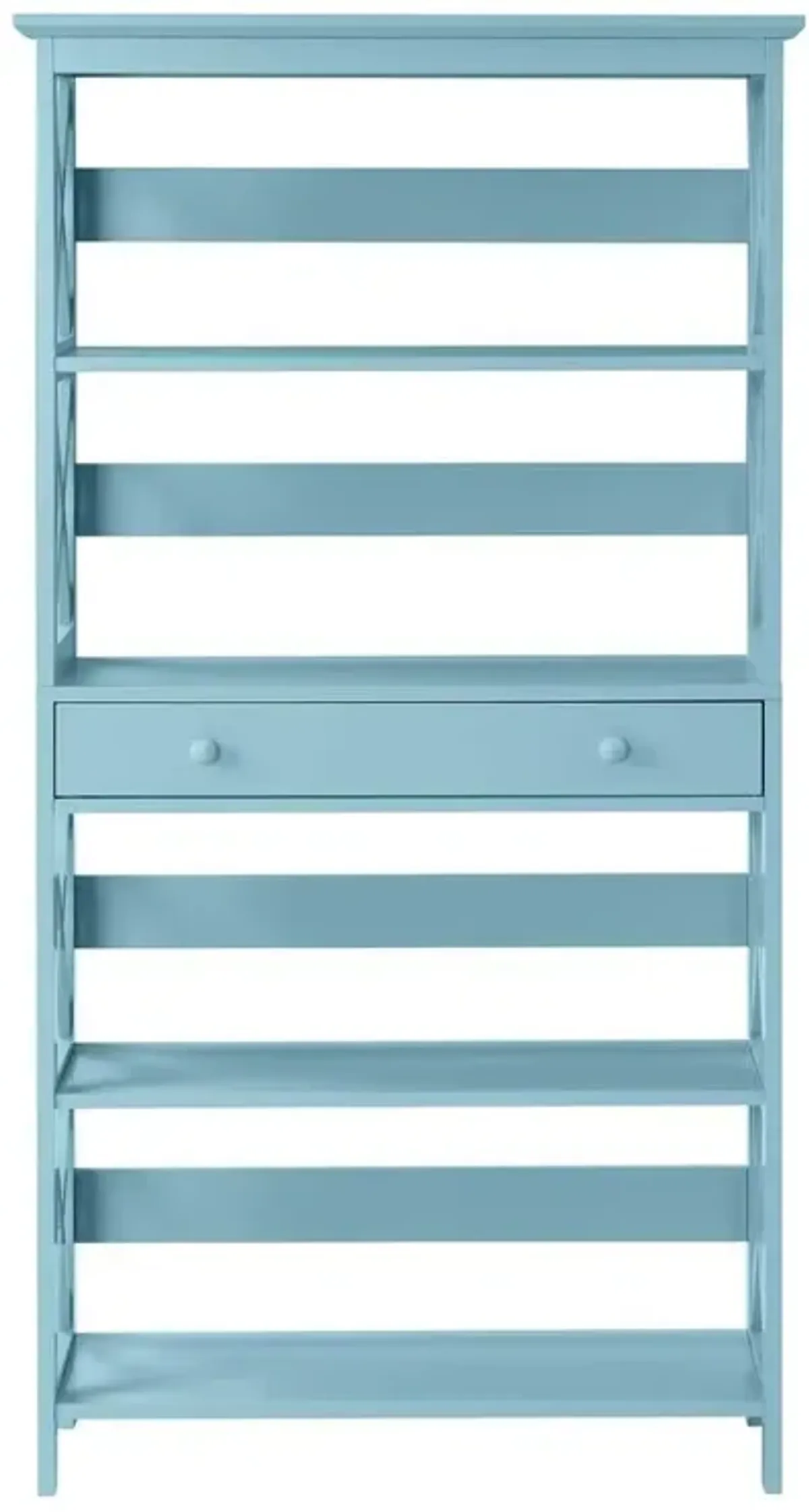 Convience Concept, Inc. Oxford 5 Tier Bookcase with Drawer