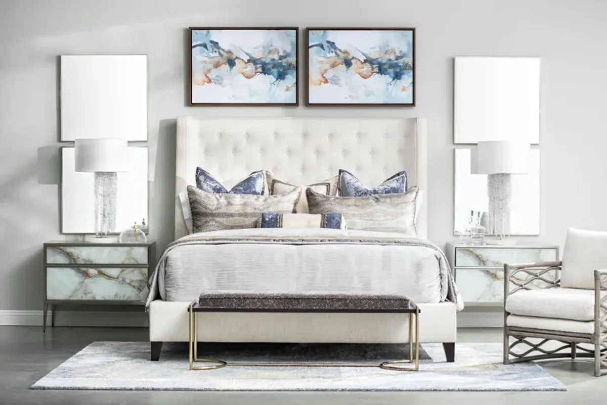 Interiors Maxime Wing King Bed