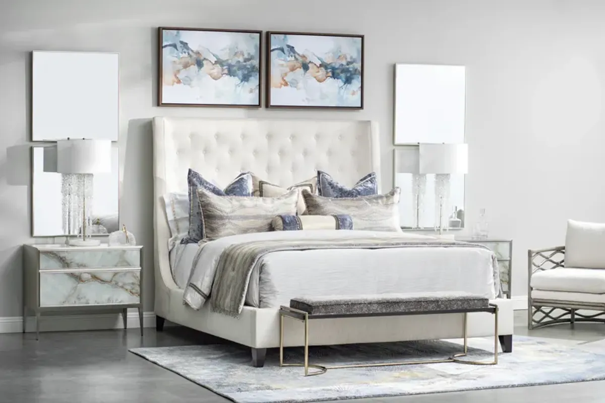 Interiors Maxime Wing King Bed