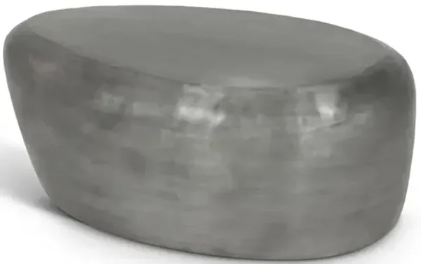 Meridian Furniture Capsule Silver Aluminum Coffee Table