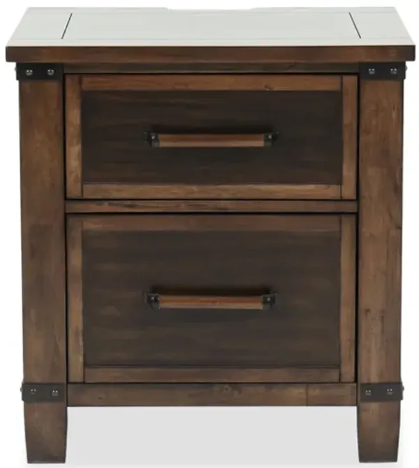 Wyattfield 2 Drawer Nightstand