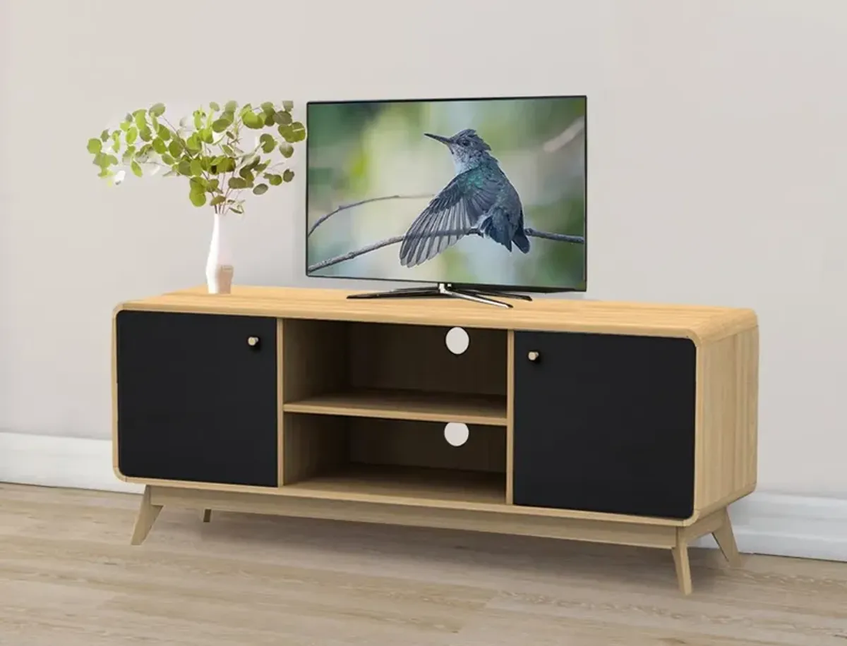 Leva Media Console TV Stand with Storage