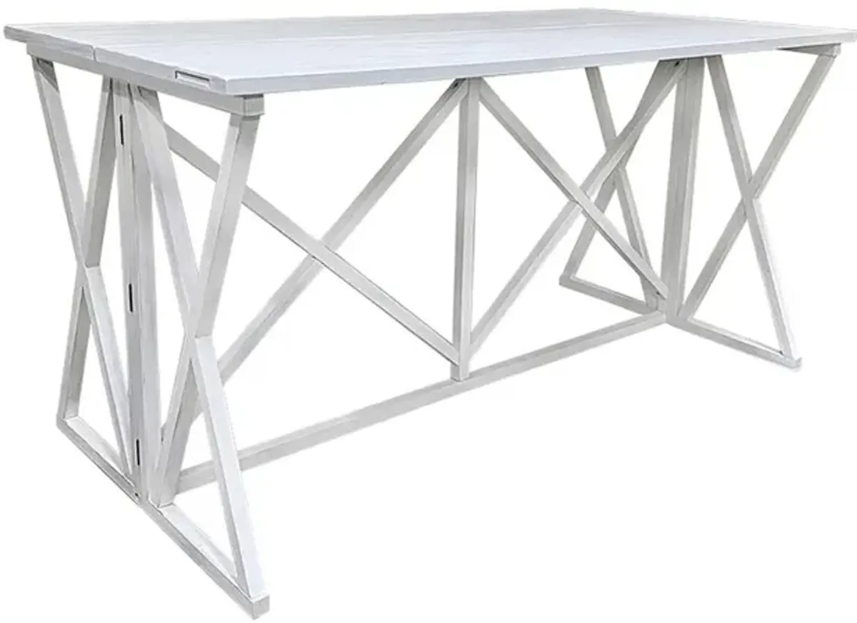 Carolina Living Taylor Flip Top Bar Table - Antique White