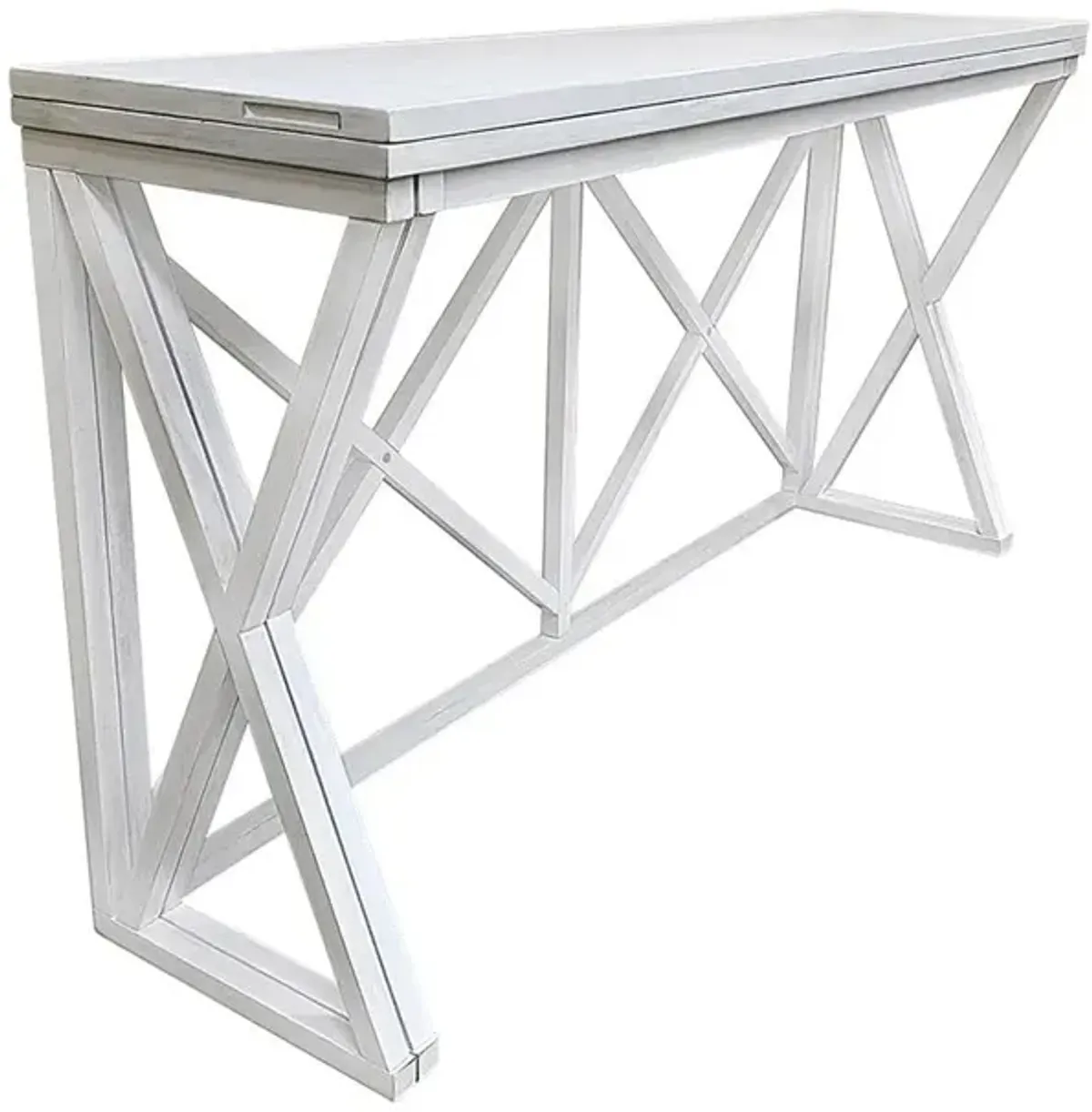 Carolina Living Taylor Flip Top Bar Table - Antique White