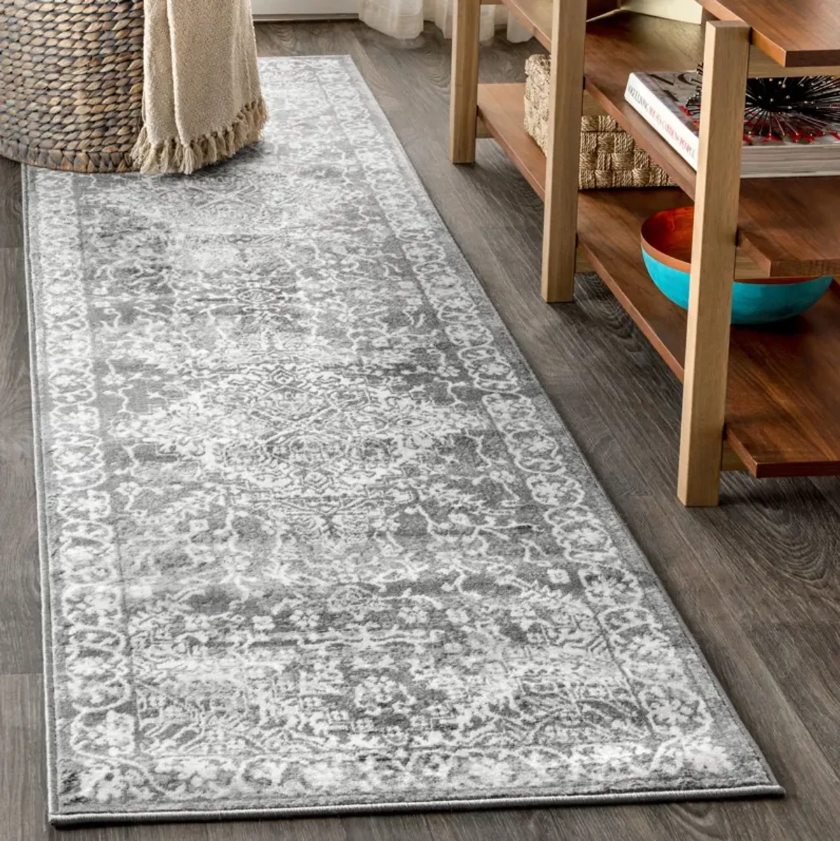 Modern Persian Vintage Medallion Area Rug