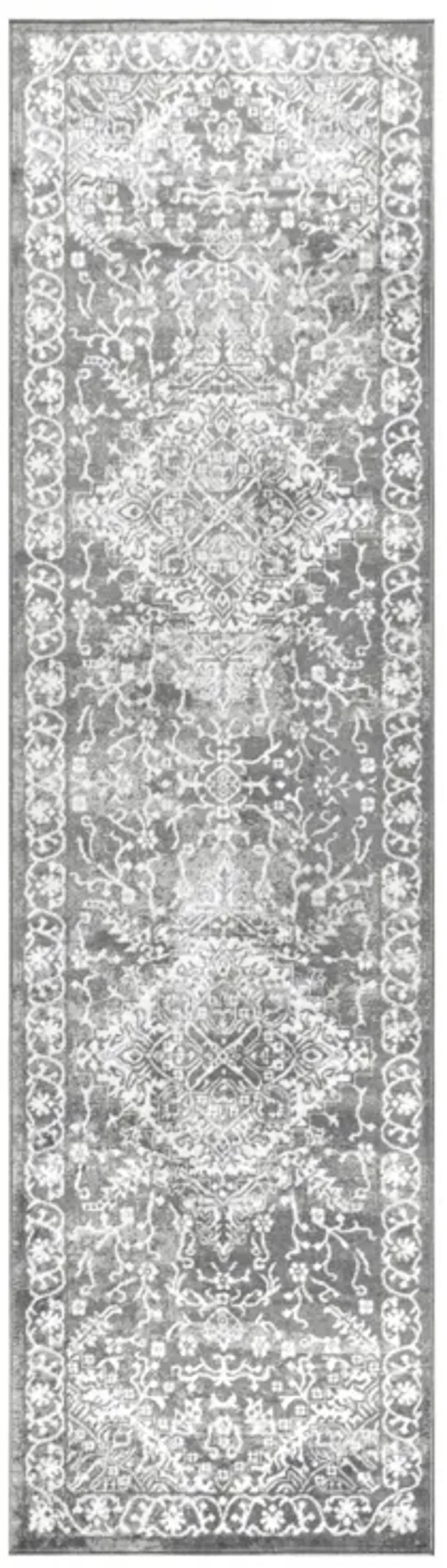 Modern Persian Vintage Medallion Area Rug