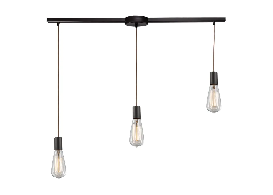 Menlow Park 3-Light Slim Linear Mini Pendant