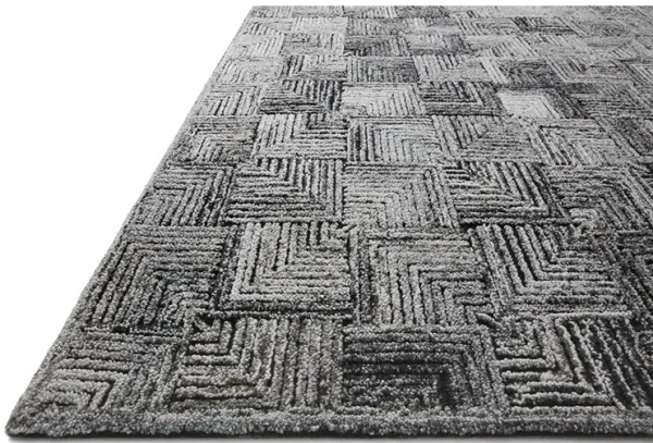 Prescott PRE03 Silver 3'6" x 5'6" Rug