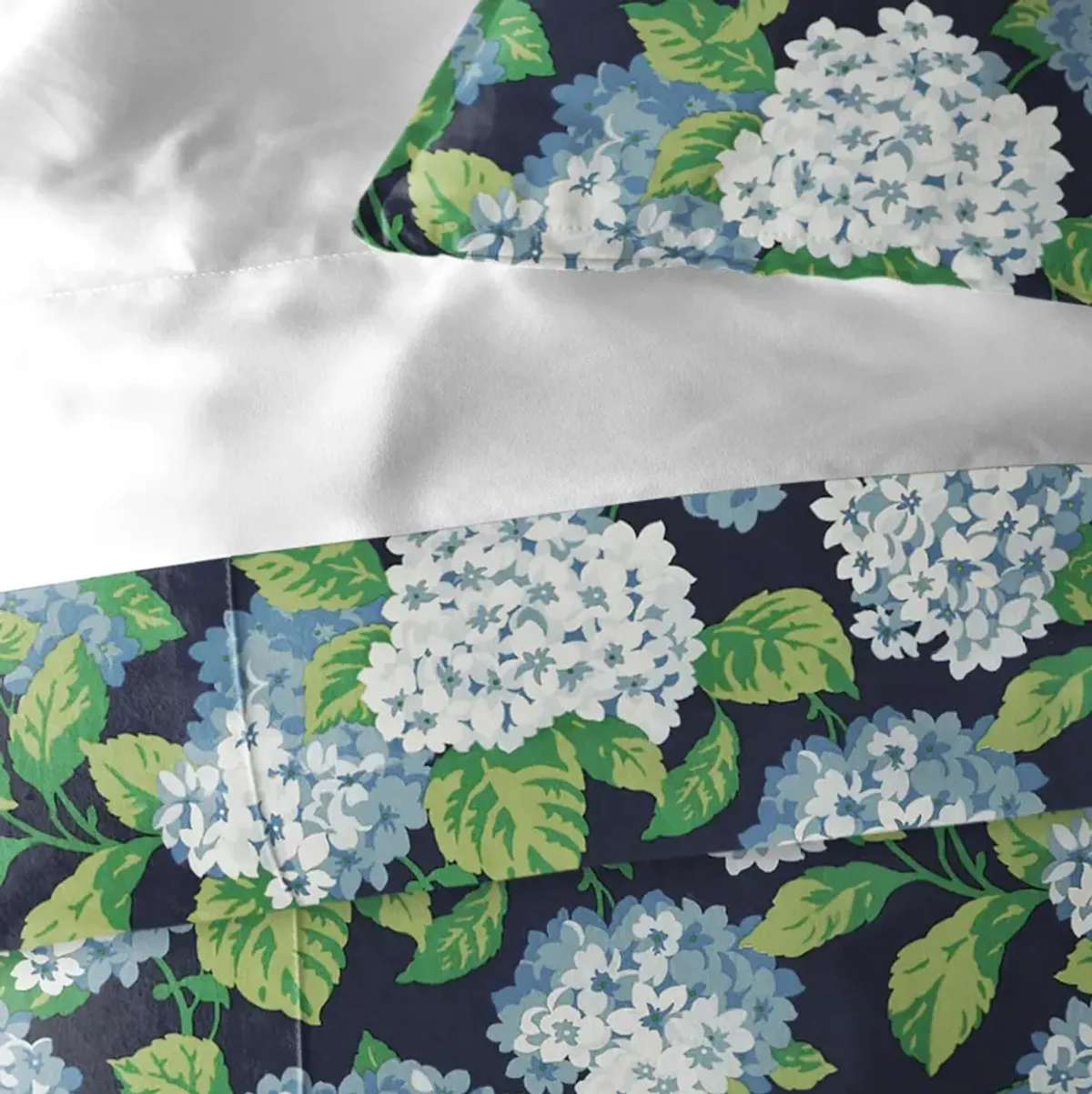 6ix Tailors Fine Linens Midnight Garden Navy Duvet Cover Set