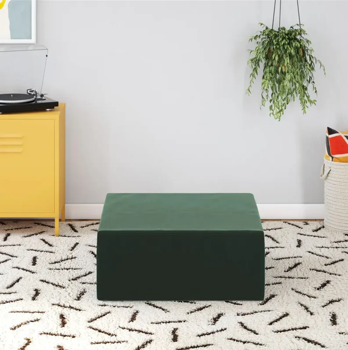 Novogratz The Flower Kids Ottoman Pouf