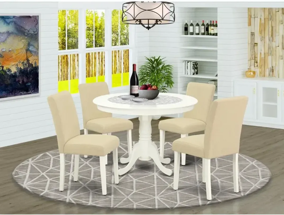 Dining Room Set Linen White