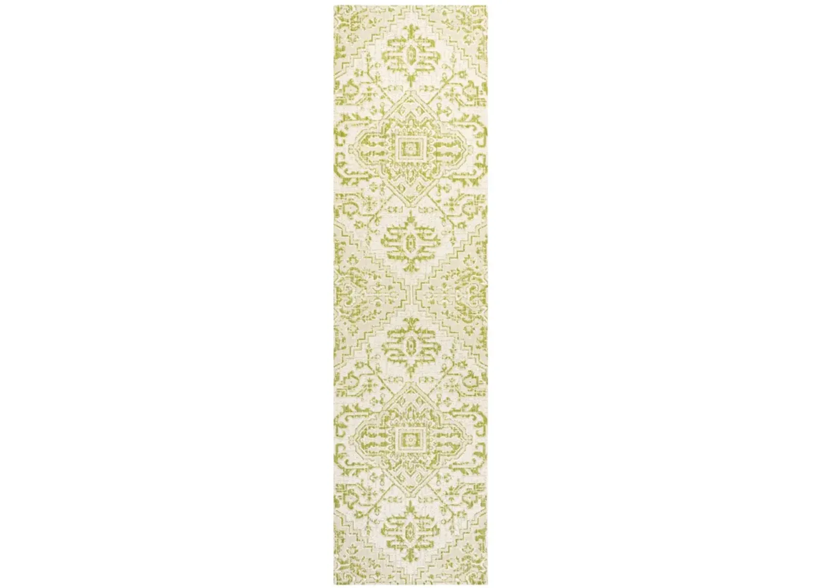 Estrella Bohemian Medallion Textured Weave Indoor/Outdoor Area Rug