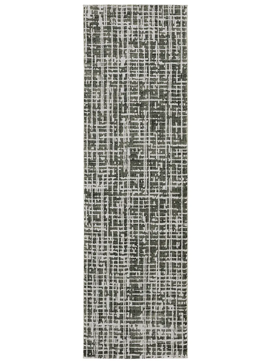 Bowen 2'3" x 7'6" Grey Rug