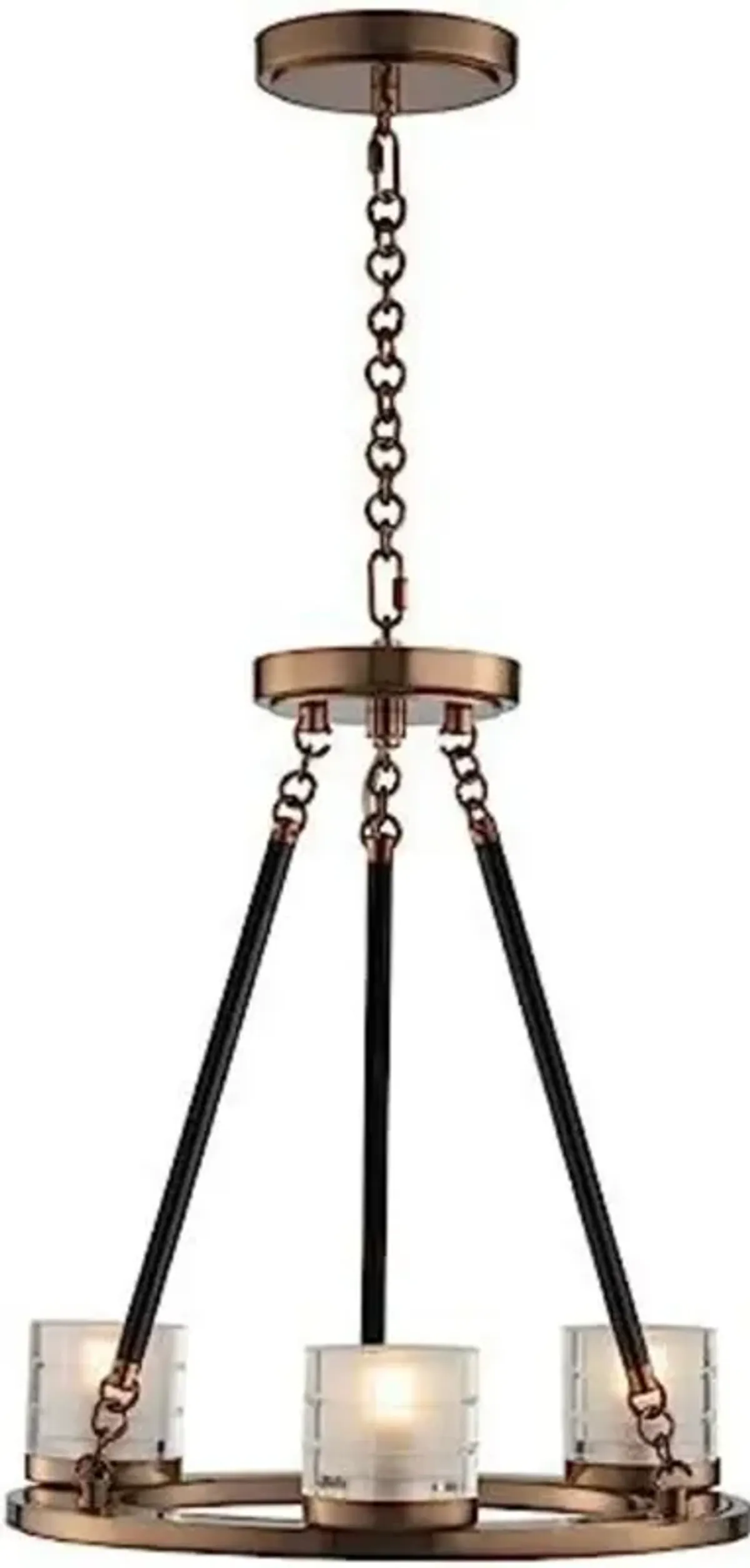 Belen Kox Library Brass 5-Light Island Pendant, Belen Kox