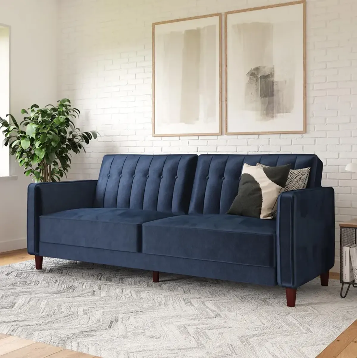 Levi Tufted Transitional Futon