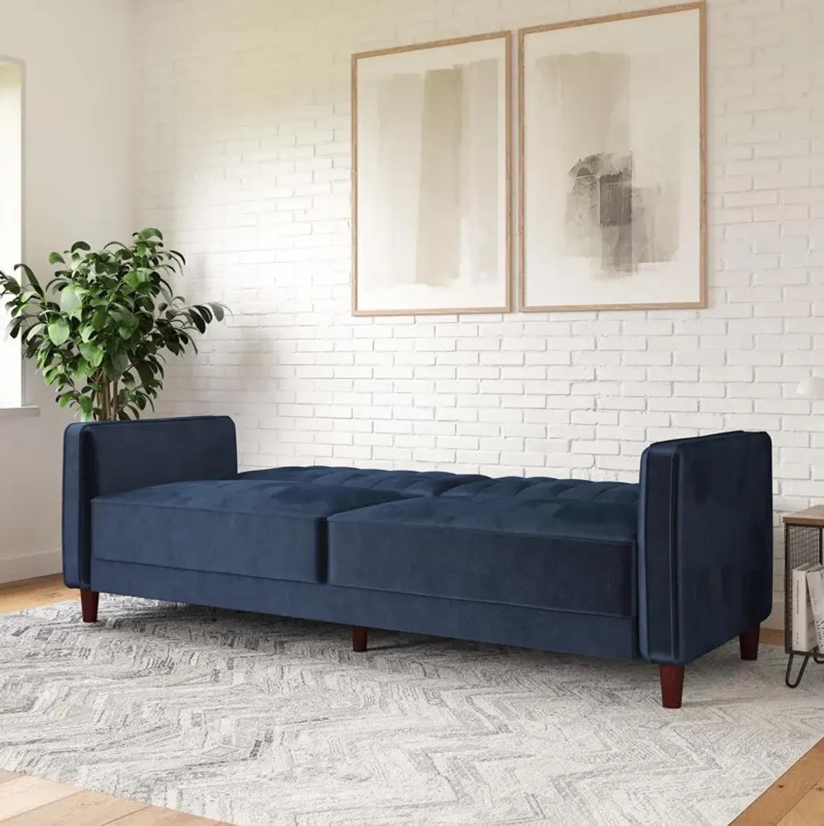 Levi Tufted Transitional Futon