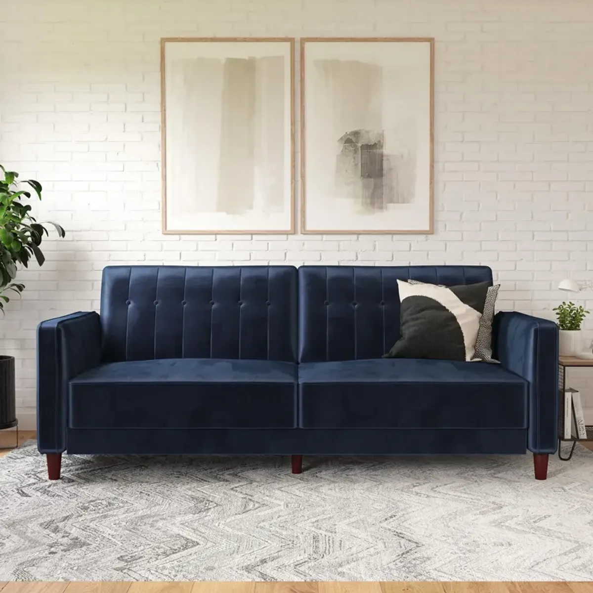 Levi Tufted Transitional Futon