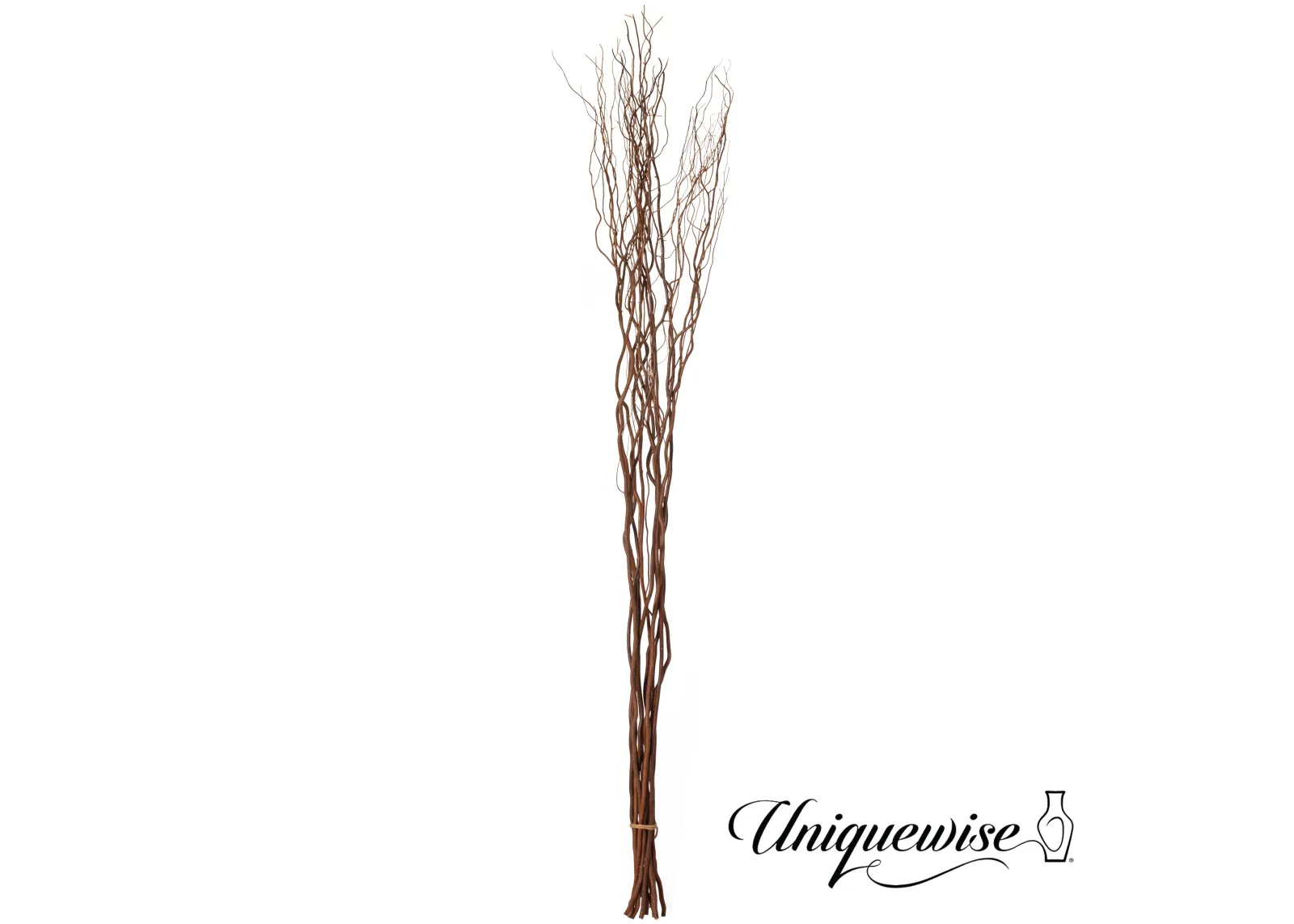 Uniquewise 12 pcs Natural Decorative Dry Branches Authentic Willow Sticks, Home Decoration and Wedding Craft 70 in, DIY Greenery Plants Craft Vases fillers Garden Hotel Farmhouse Decor.