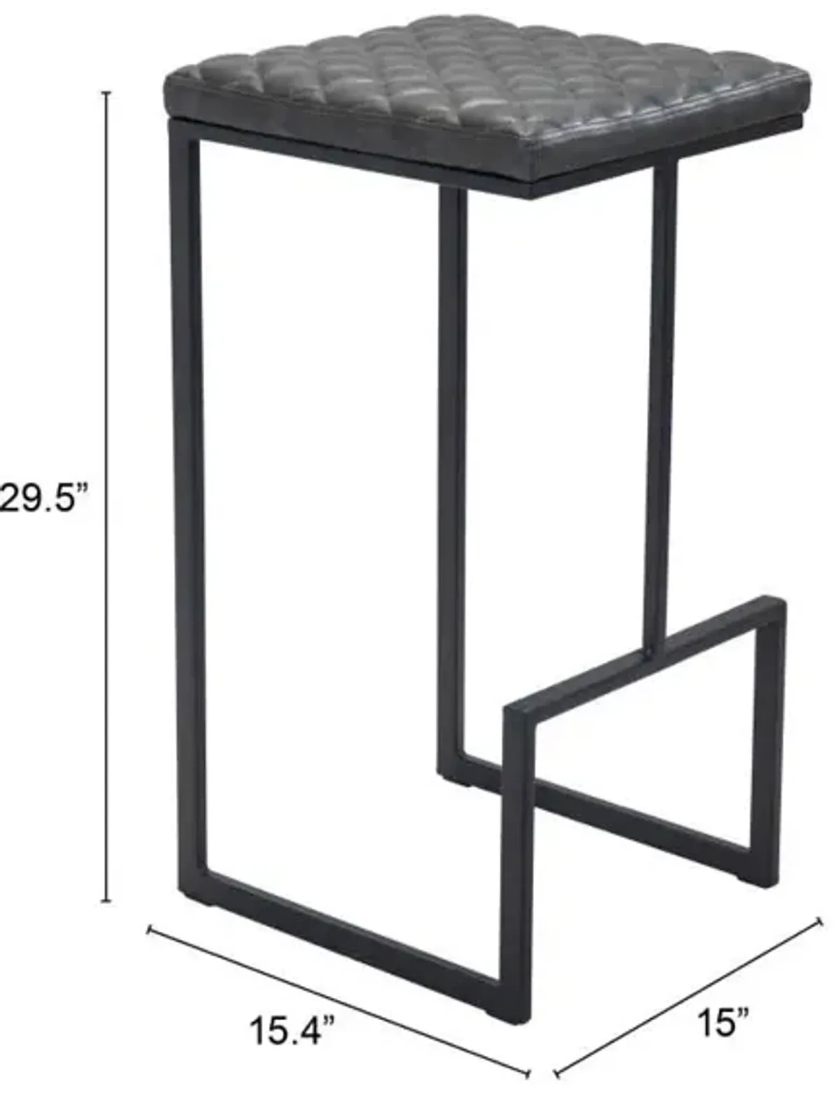 Element Barstool Gray