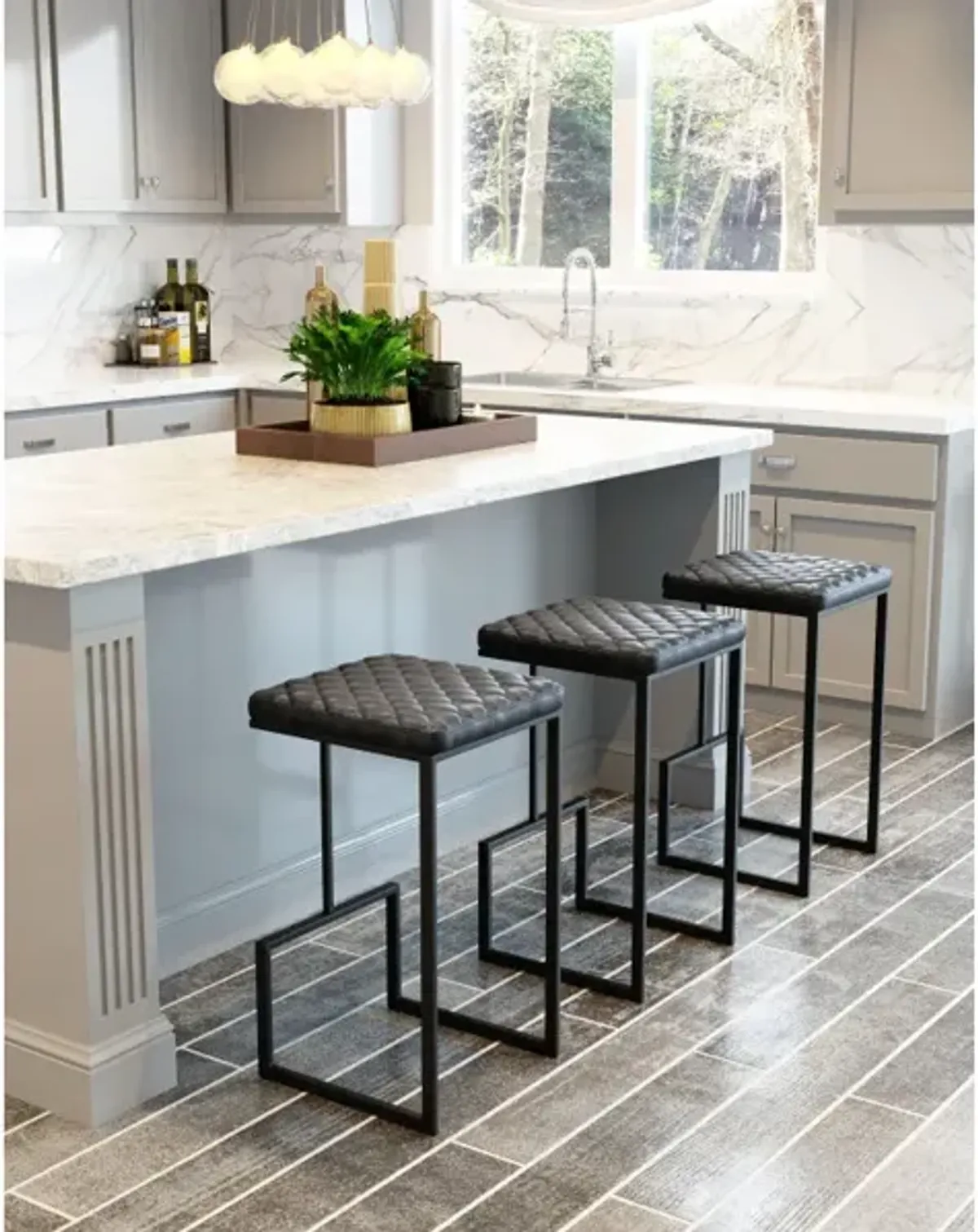 Element Barstool Gray