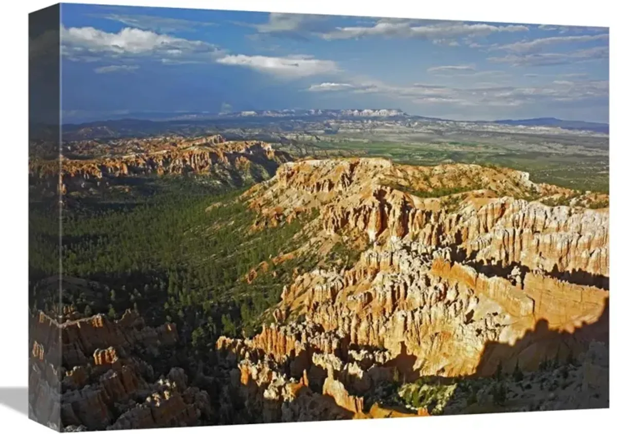 Bryce Canyon National Park seen from Bryce Point, Utah-Canvas Art-16x12