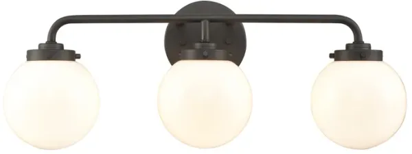 Fairbanks 22.75'' Wide 3-Light Vanity Light - Matte Black