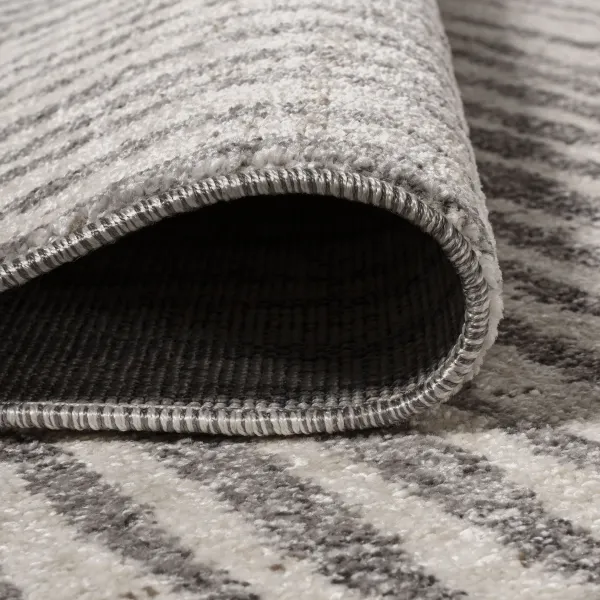 Skoura Modern Bold Stripe Area Rug