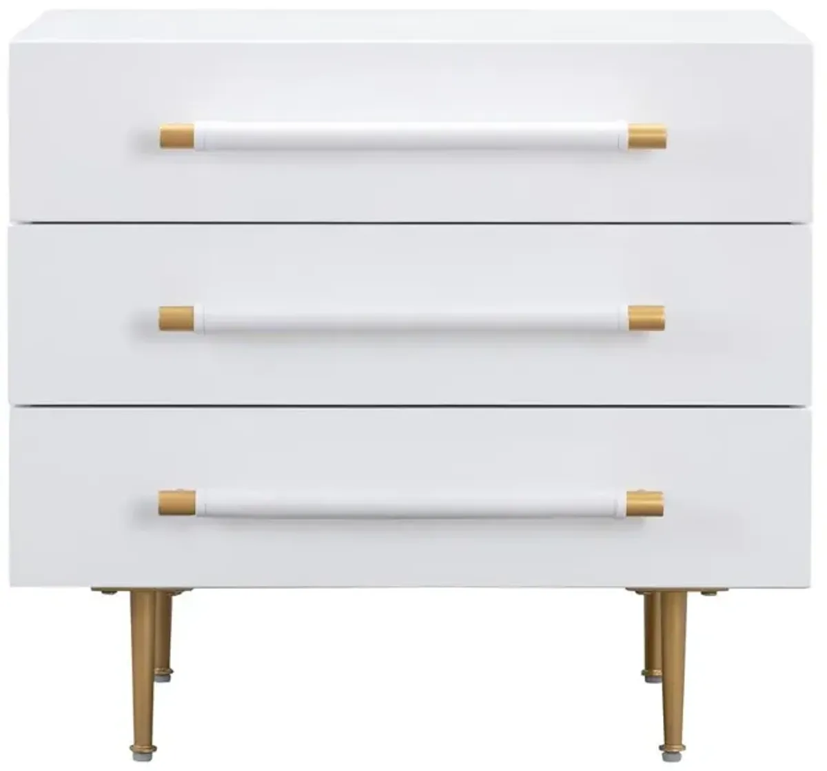 Belen Kox Pure Modern 2 Drawer Nightstand, Belen Kox