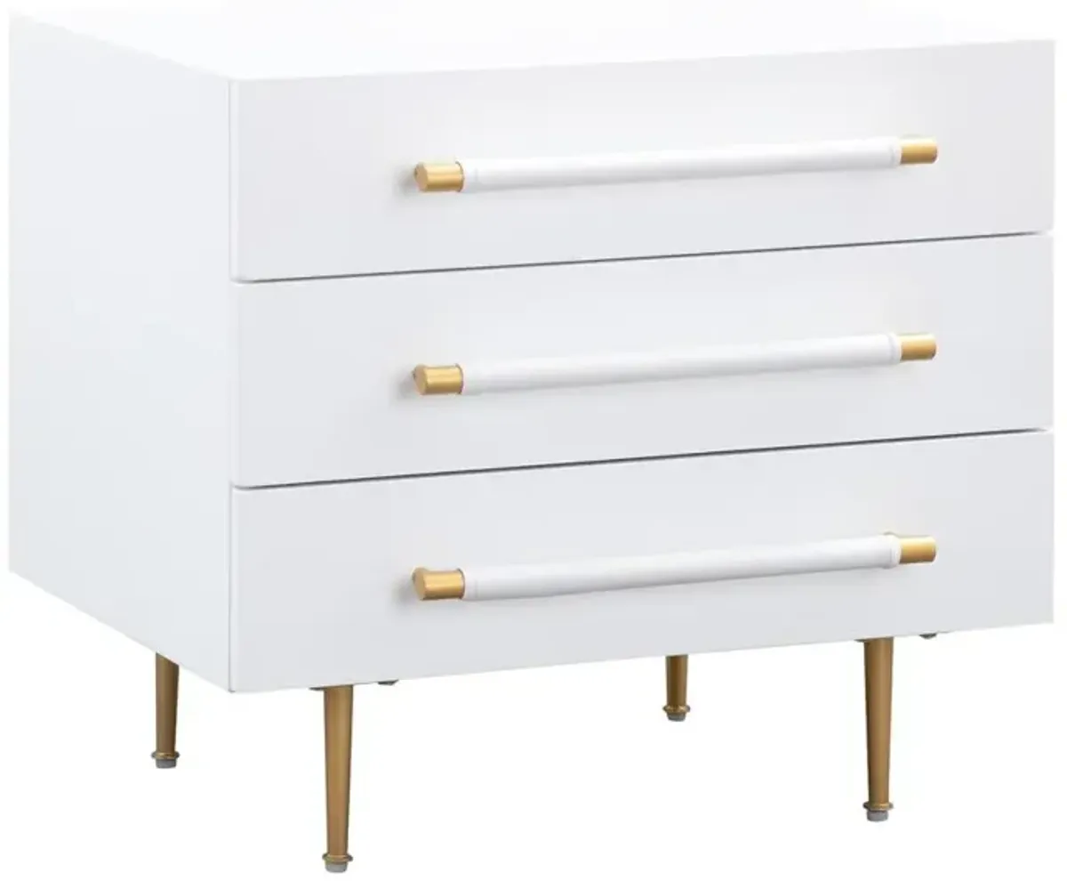 Belen Kox Pure Modern 2 Drawer Nightstand, Belen Kox