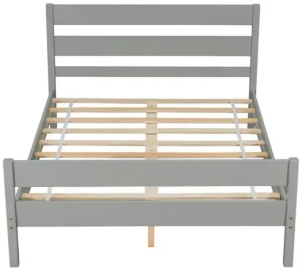 Bed Frame with Headboard and Footboard for Classic Bedroom Style