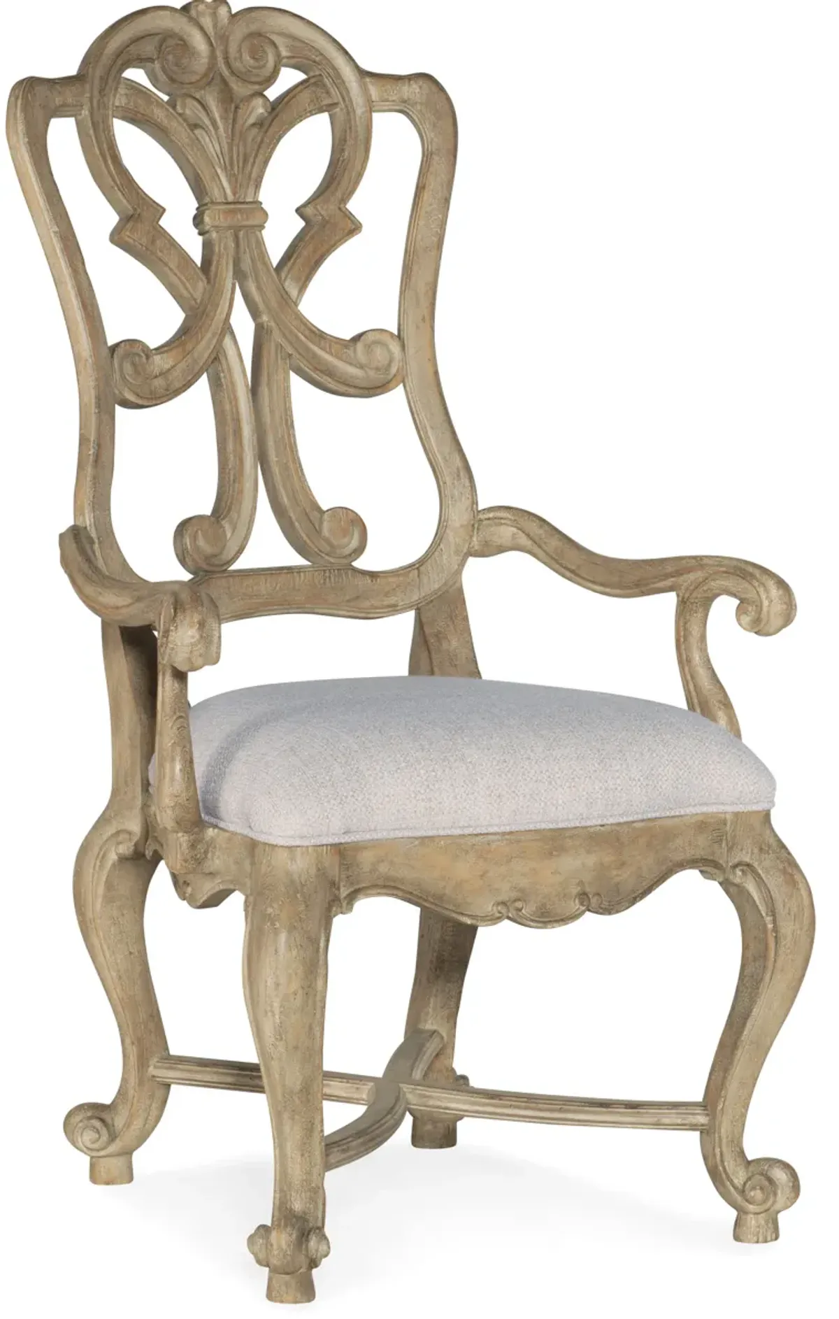 Castella Fretwork Back Arm Chair