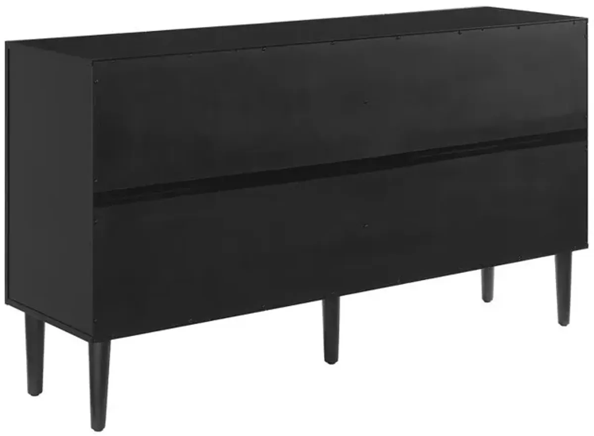 Crosley Furniture Everett Sideboard Matte Black
