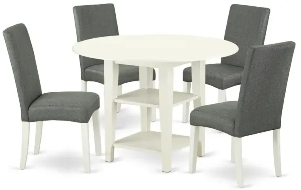 Dining Room Set Linen White