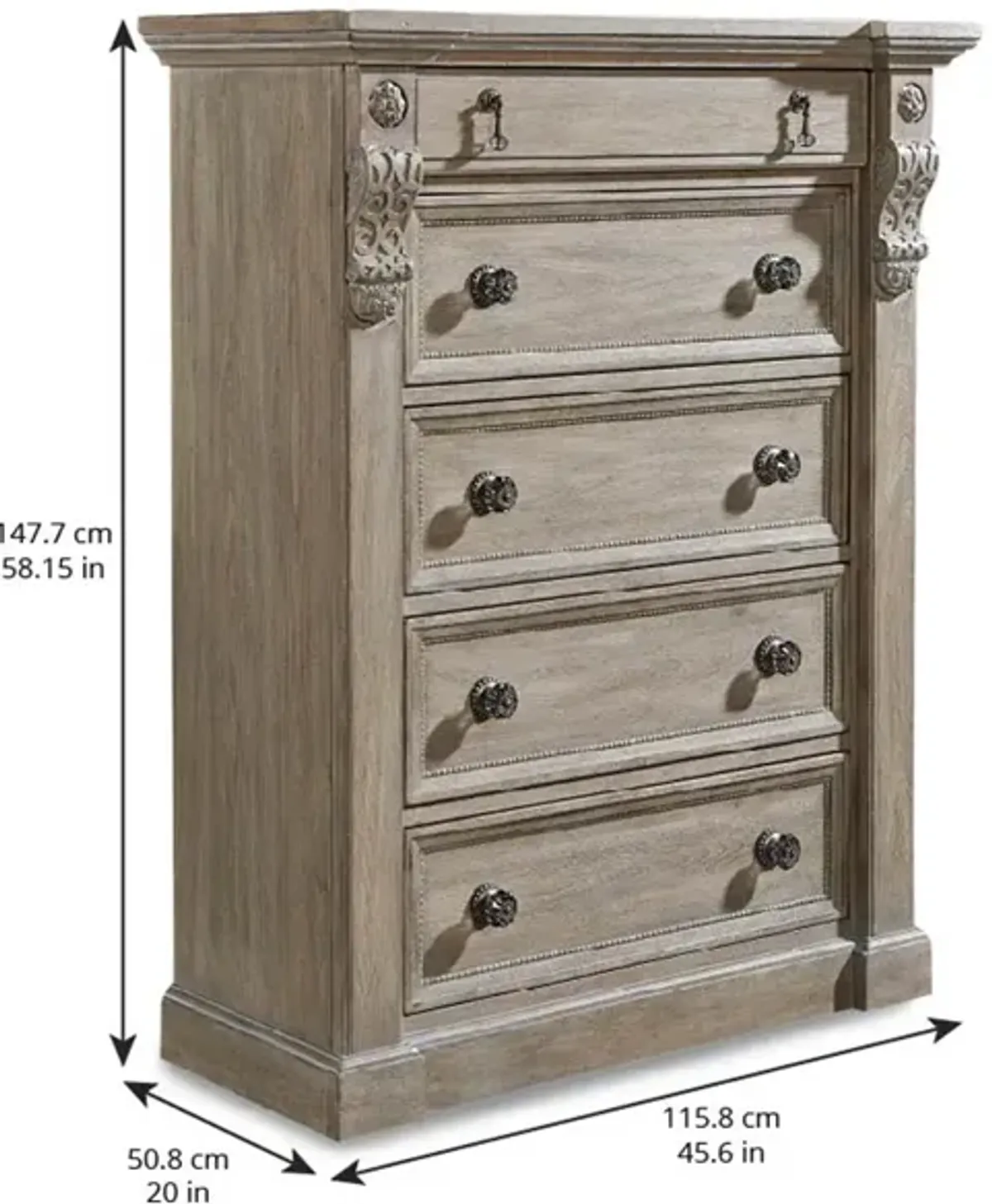 Arch Salvage Jackson Drawer Chest