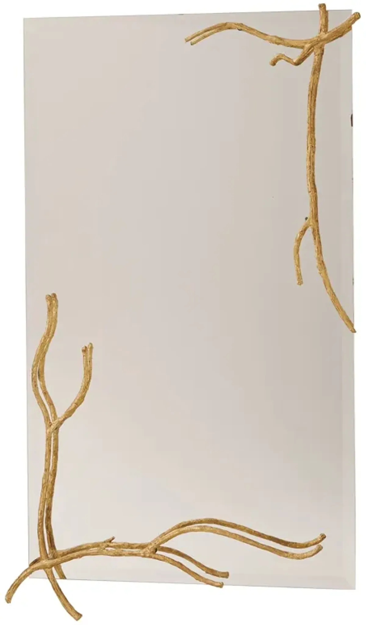 Twig Mirror Large Gold