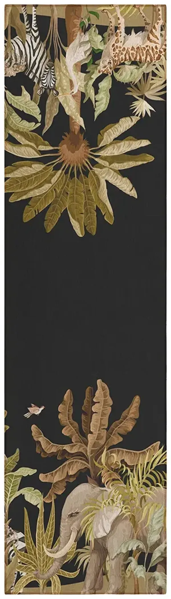 Tropics TC8 Black 2'3" x 7'6" Rug