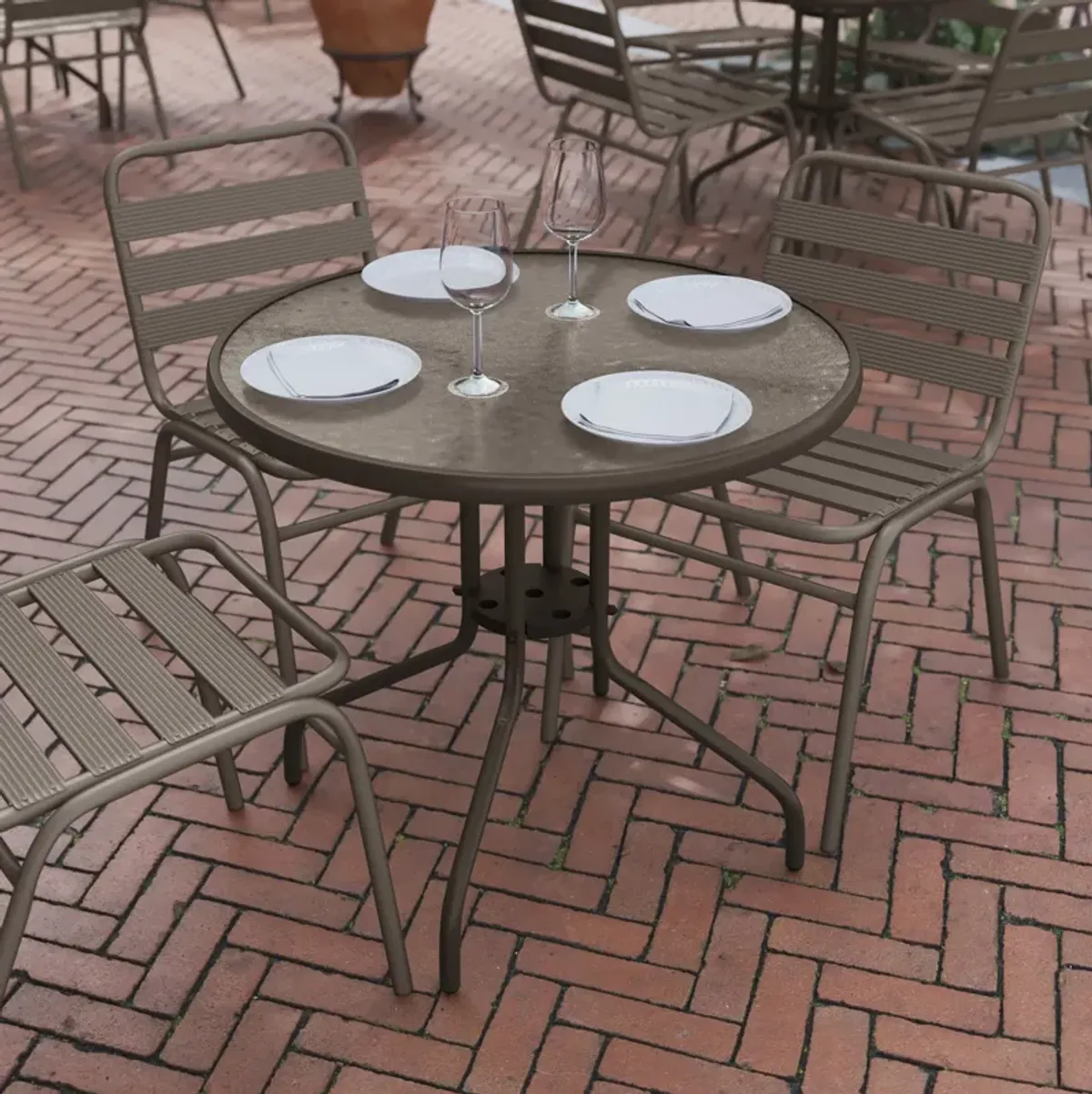 Glass Patio Tables