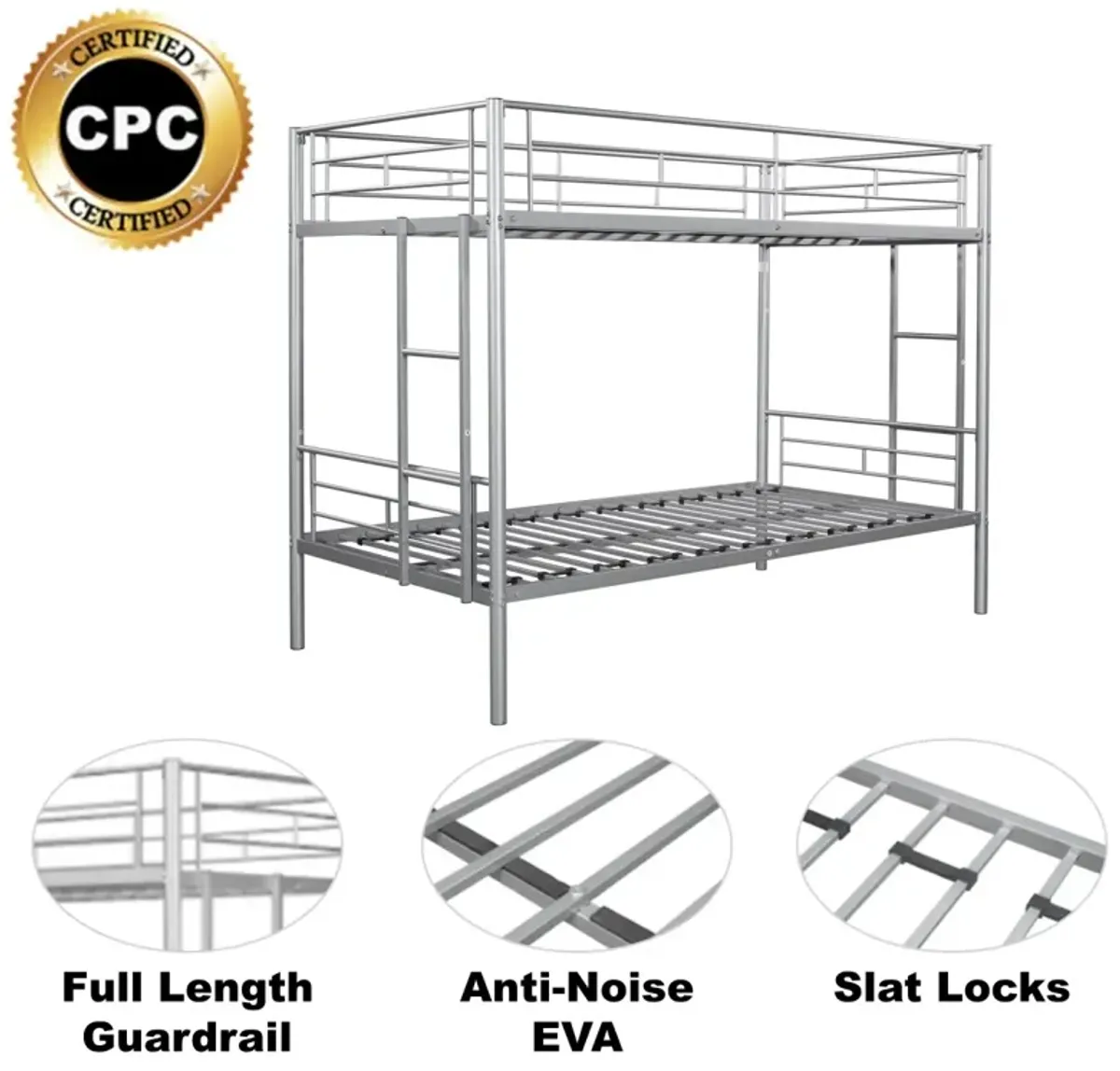 Twin Over Twin Bunk Bed