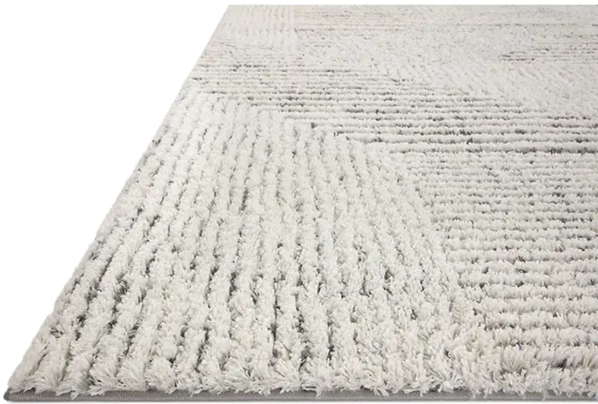 Levitt Ivory/Grey 9'3" x 13' Rug