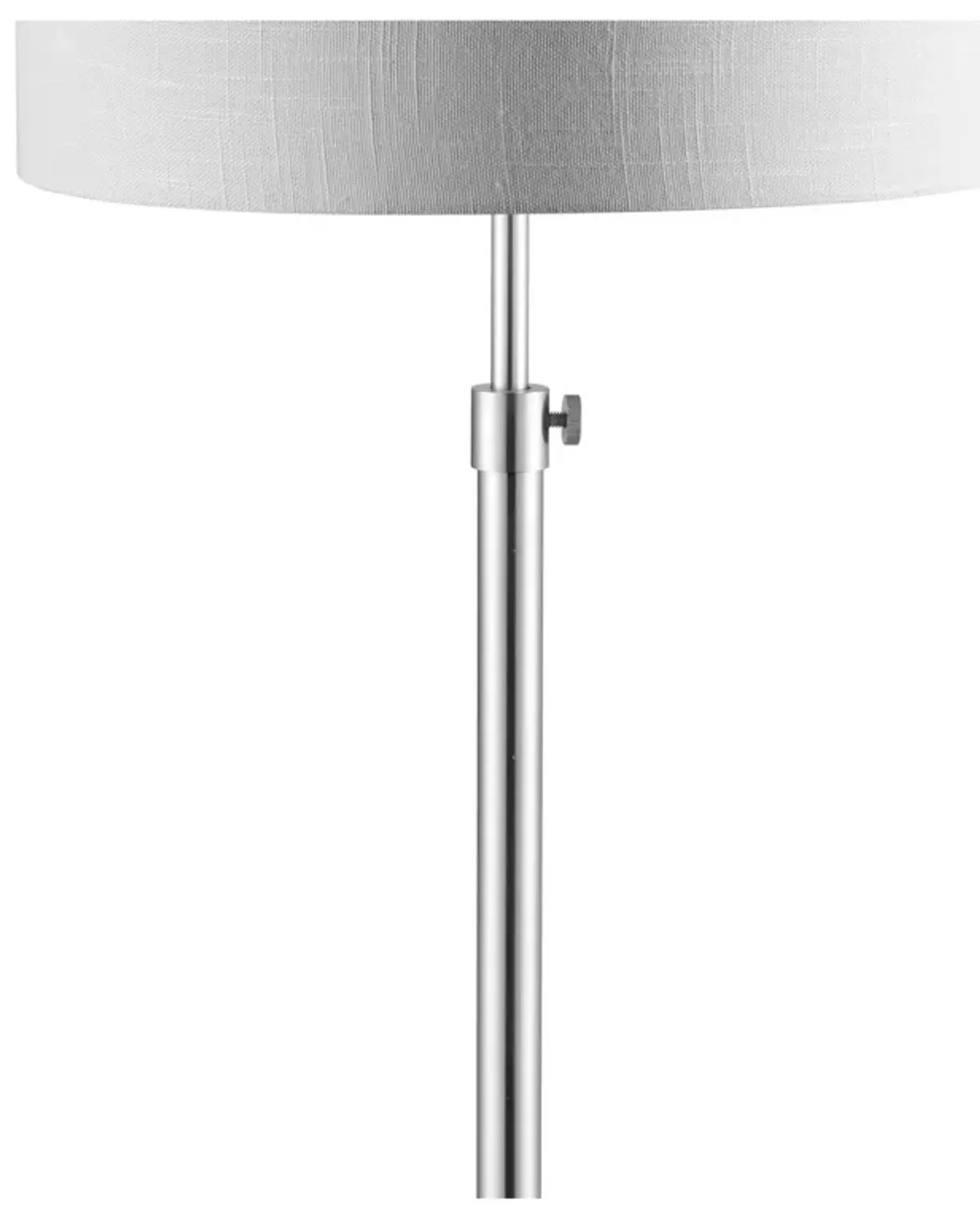 June Adjustable Metal/Marble LED Floor Lamp