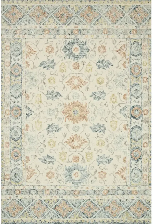 Norabel Ivory/Multi 9'3" x 13' Rug