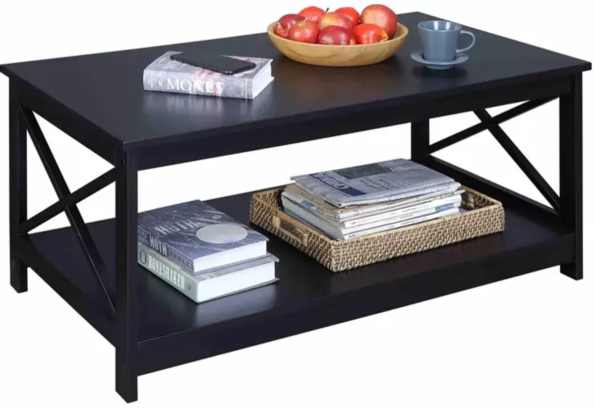 Oxford Coffee Table with Shelf