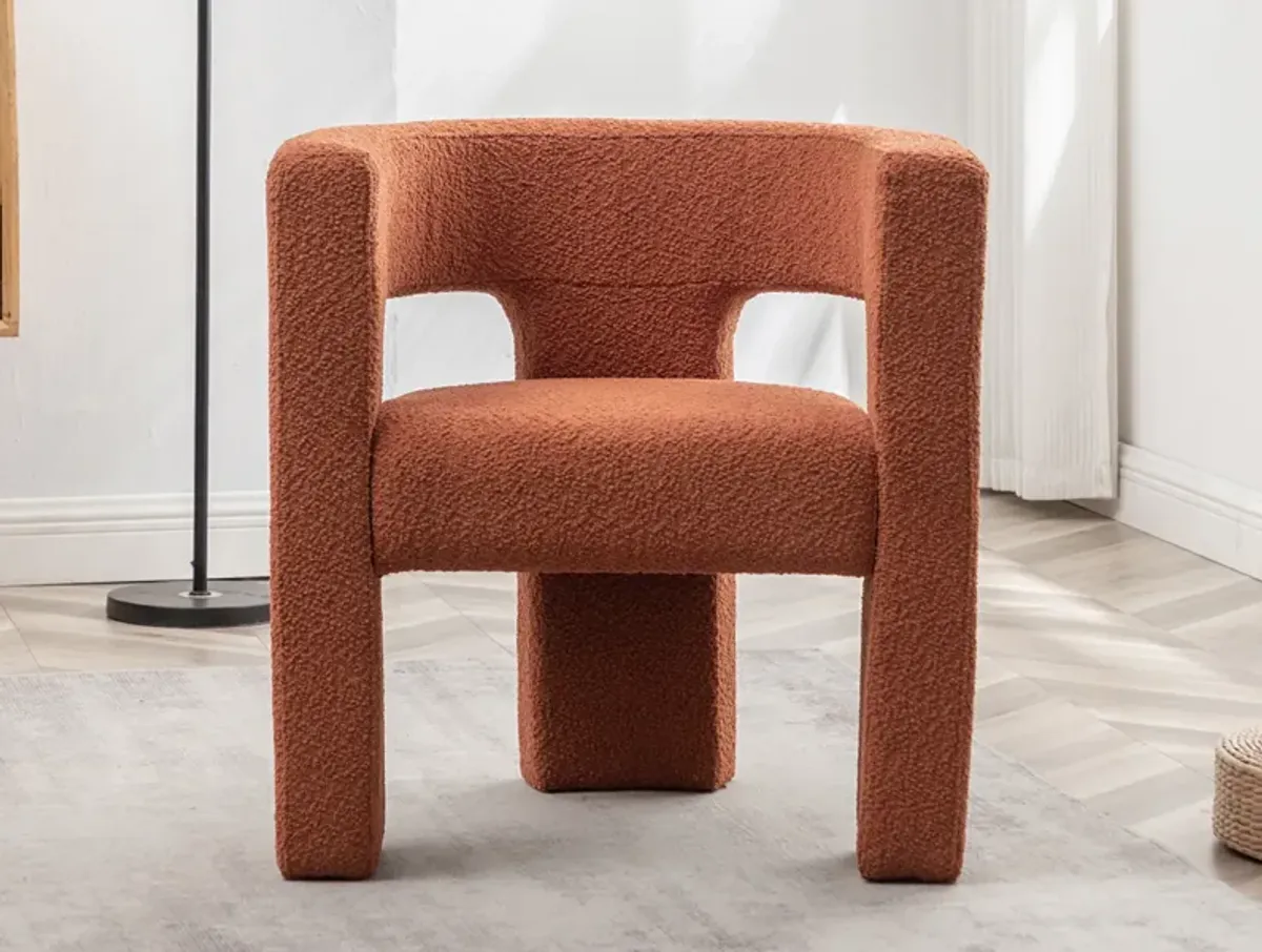 Herbert Modern Bouclé Armchair