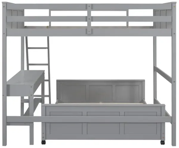 Merax Bunk Bed with Desk