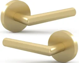 Satin Brass color
