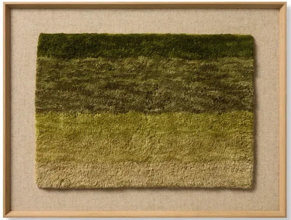 Pacifico Green/Beige 3'6"x2'8" Wall Art