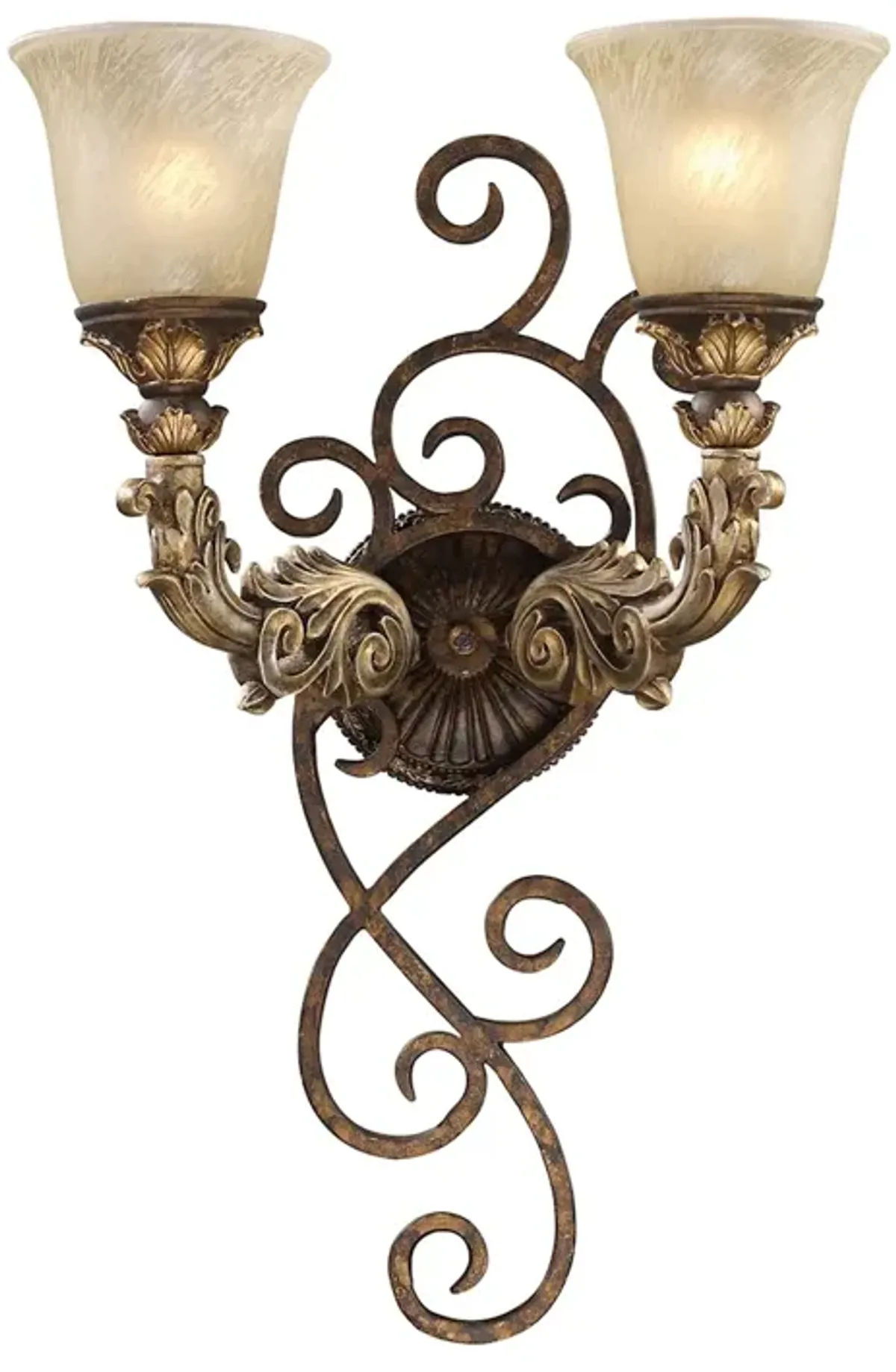 Regency 24" High 2-Light Sconce
