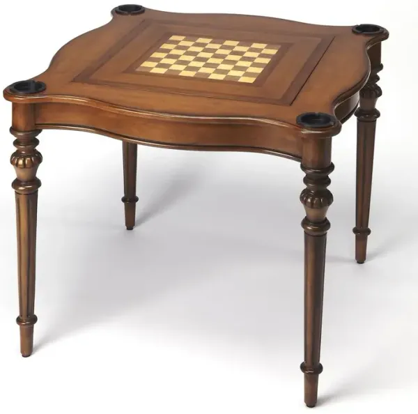 Antique Cherry Game Table, Belen Kox